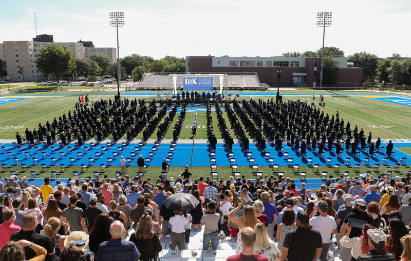 Spring and Summer UNK graduation